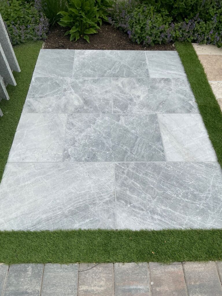 bodenplatte dolomite silver grey